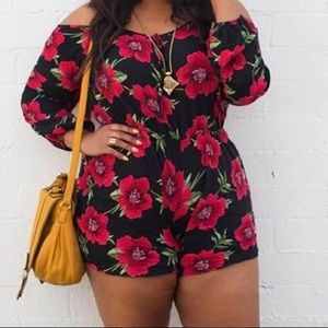 💐Floral💐 long sleeve romper